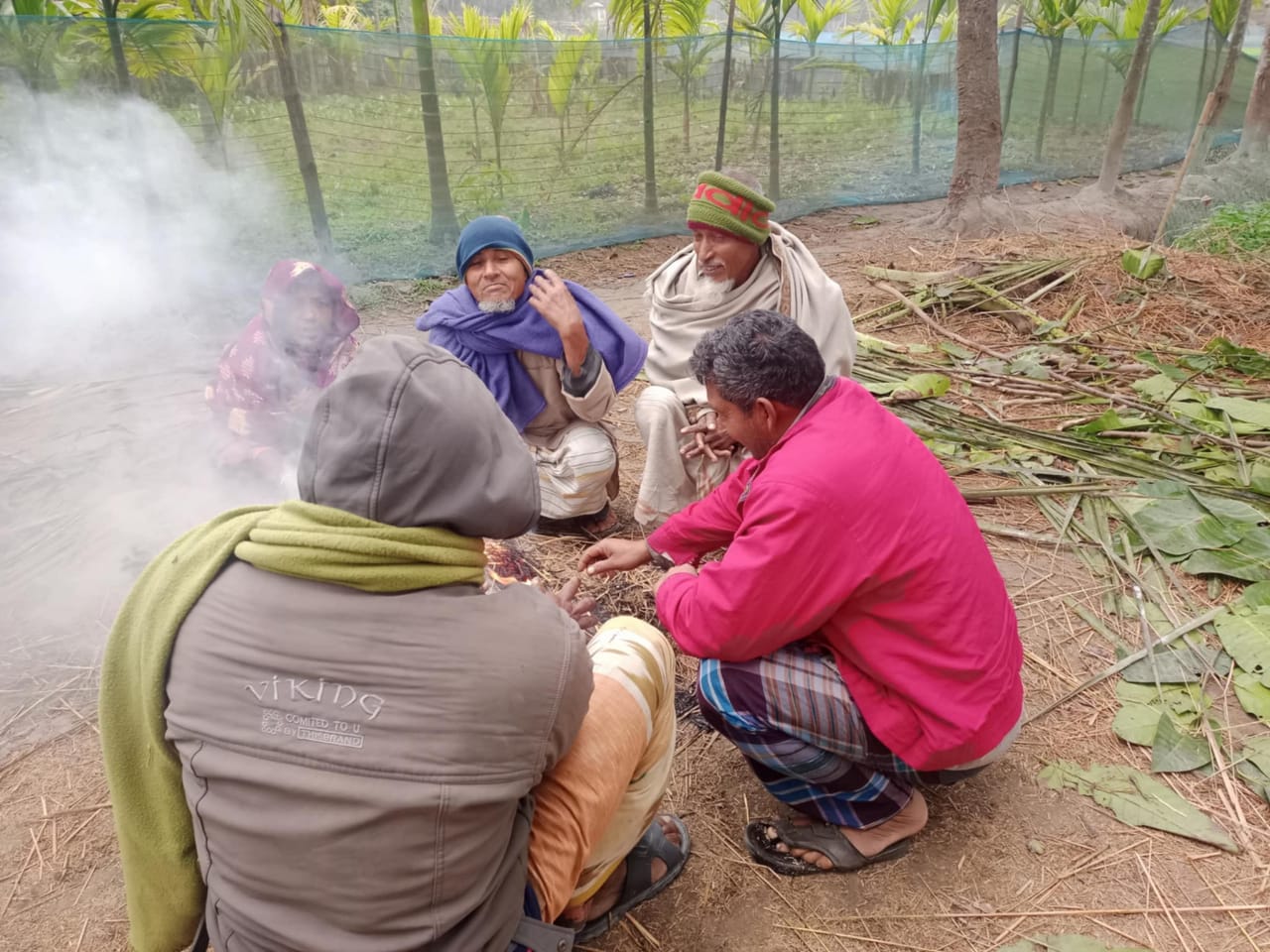 মাঘের হাড় কাঁপানো শীতে বিপর্যস্ত ডিমলার জনজীবন